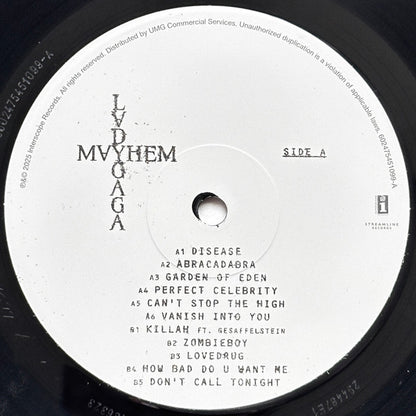 Lady Gaga : Mayhem (LP + LP, S/Sided, Etch + Album, Alt)