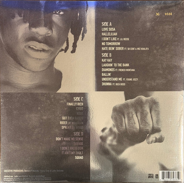 Chief Keef : Finally Rich (2xLP, Album, Club, Ltd, Num, RE, Bla)
