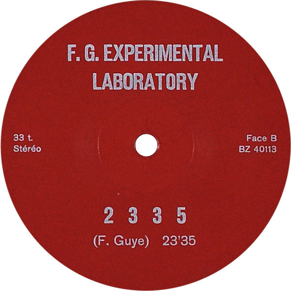 F.G. Experimental Laboratory : Journey Into A Dream (LP, Album)