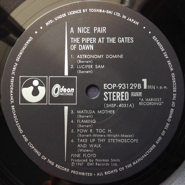Pink Floyd = ピンク・フロイド* : A Nice Pair = ナイス・ペア (LP, Album, RE + LP, Album, RE + Comp)