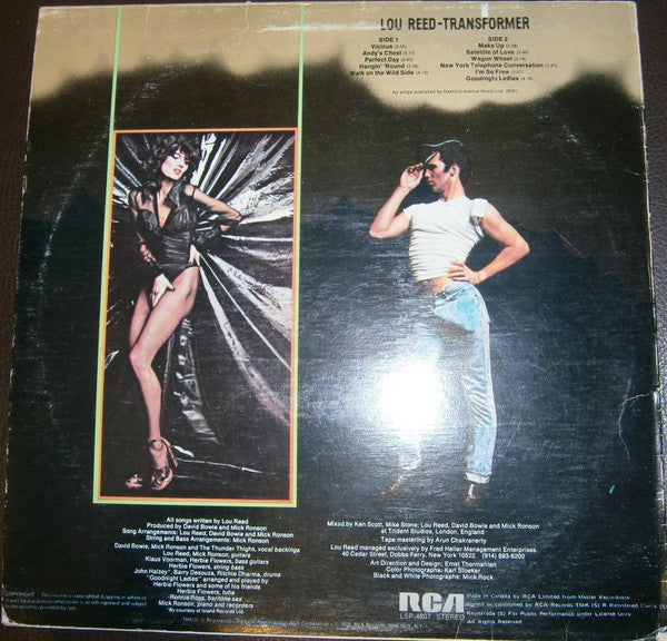 Lou Reed : Transformer (LP, Album, Dyn)