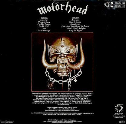 Motörhead : Iron Fist (LP, Album, Gre)