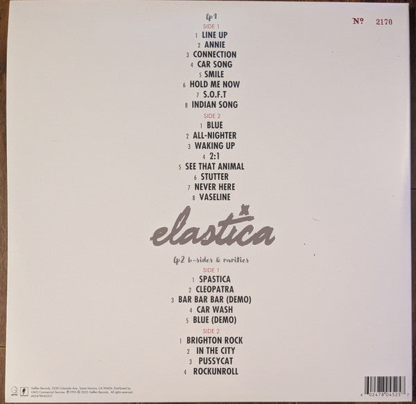 Elastica (2) : Elastica (LP, Album, RE, Cle + LP, Cle + Club, Dlx, Ltd, Num)