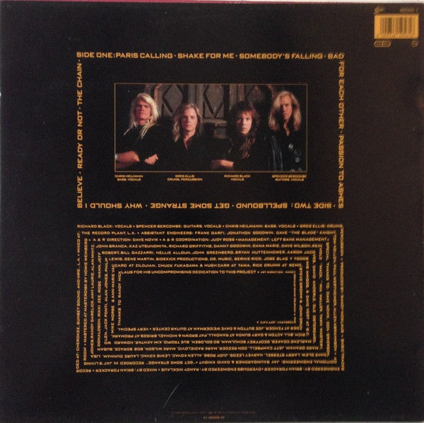 Shark Island : Law Of The Order (LP, Album)
