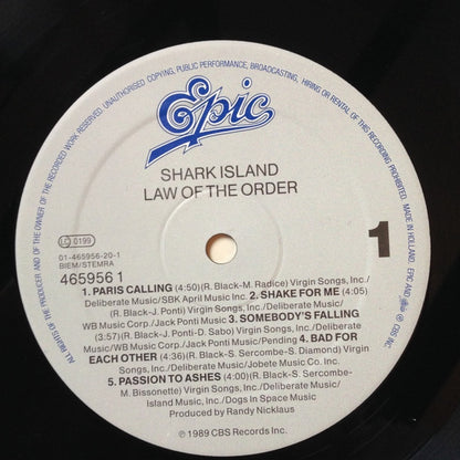 Shark Island : Law Of The Order (LP, Album)