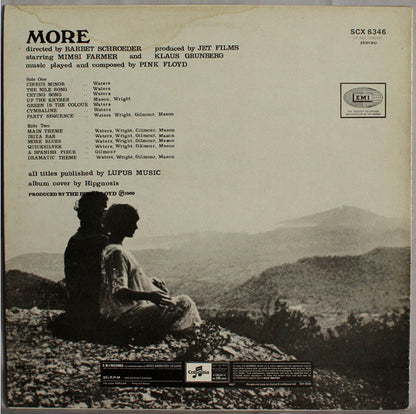 Pink Floyd : Soundtrack From The Film "More" (LP, Album, RP)