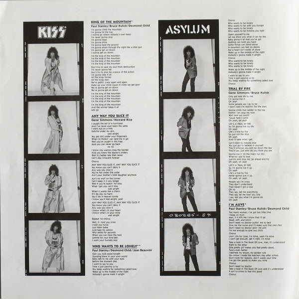 Kiss : Asylum (LP, Album)