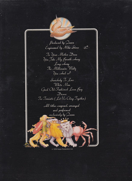 Queen : A Day At The Races (LP, Album, RE)