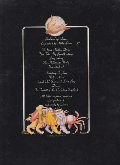 Queen : A Day At The Races (LP, Album, RE)