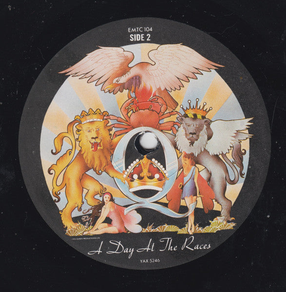 Queen : A Day At The Races (LP, Album, RE)