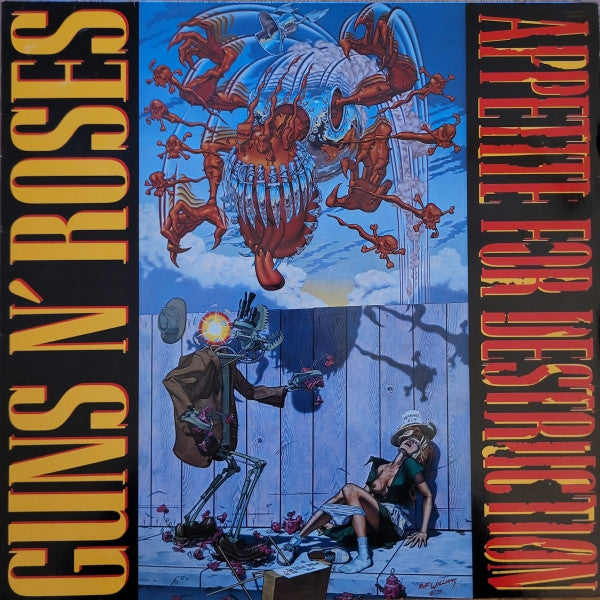 Guns N' Roses : Appetite For Destruction (LP, Album, Unc)