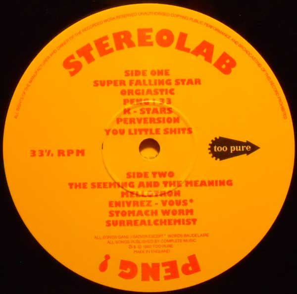 Stereolab : Peng! (LP, Album)