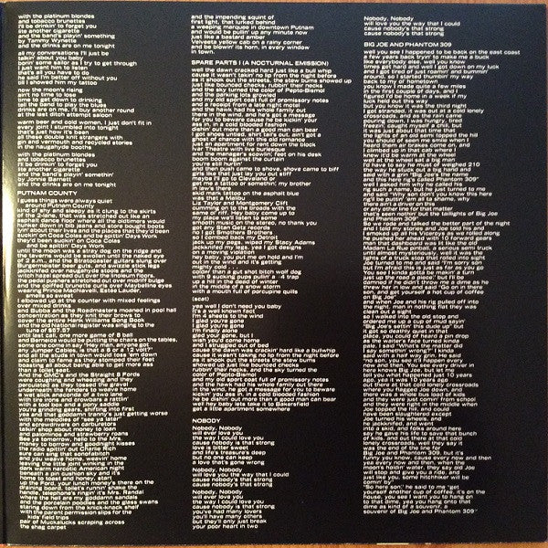 Tom Waits : Nighthawks At The Diner (2xLP, Album, RE, 180)