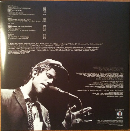 Tom Waits : Nighthawks At The Diner (2xLP, Album, RE, 180)