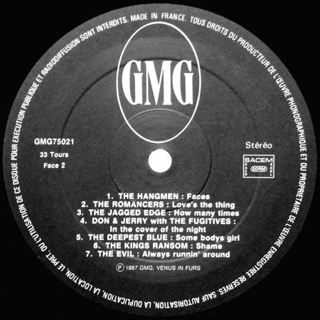 Various : The 60's Choice Collection Of Scarces Garage Records Volume 1 (LP, Comp, Dis)