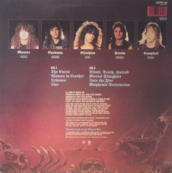 Mortal Sin : Mayhemic Destruction (LP, Album)