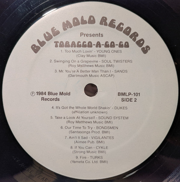Various : Tobacco A-Go-Go (North Carolina Rock'n'Roll In The Sixties) (LP, Comp)
