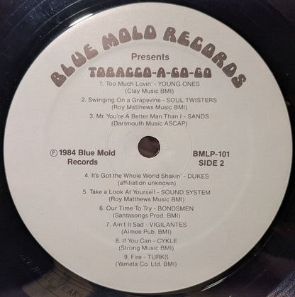 Various : Tobacco A-Go-Go (North Carolina Rock'n'Roll In The Sixties) (LP, Comp)