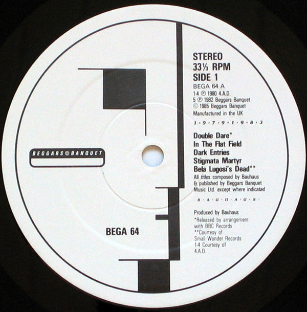 Bauhaus : 1979-1983 (2xLP, Comp, Gat)