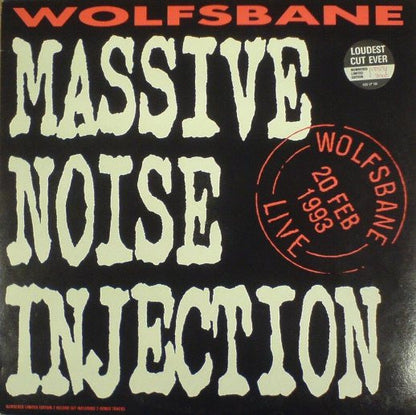 Wolfsbane : Massive Noise Injection (2xLP, Album, Ltd)