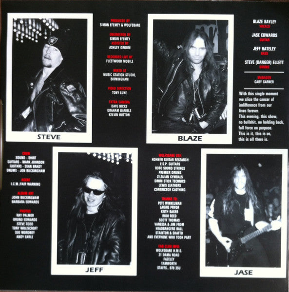 Wolfsbane : Massive Noise Injection (2xLP, Album, Ltd)