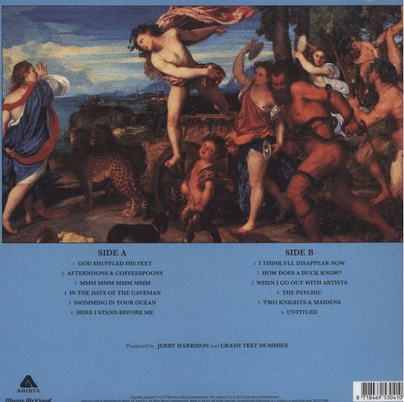 Crash Test Dummies : God Shuffled His Feet (LP, Album, RE, 180)