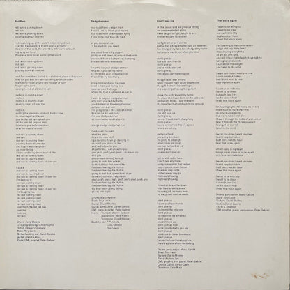 Peter Gabriel : So (LP, Album, Tow)
