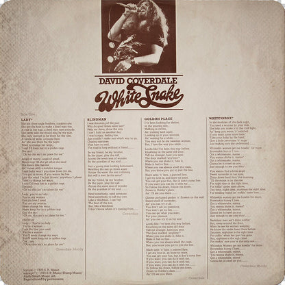 David Coverdale : Whitesnake (LP, Album)