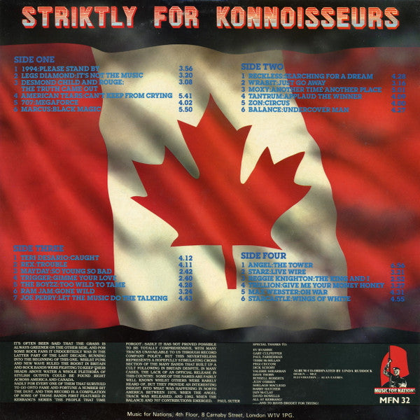 Various : Striktly For Konnoisseurs (2xLP, Comp)