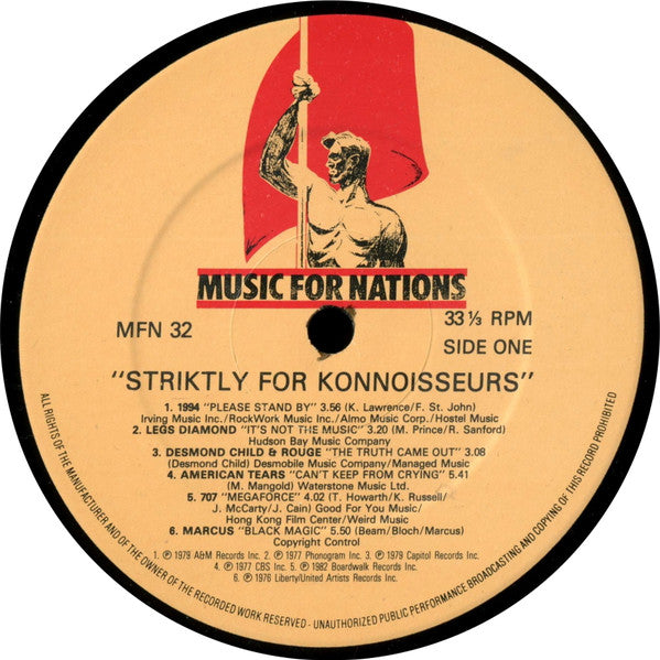 Various : Striktly For Konnoisseurs (2xLP, Comp)