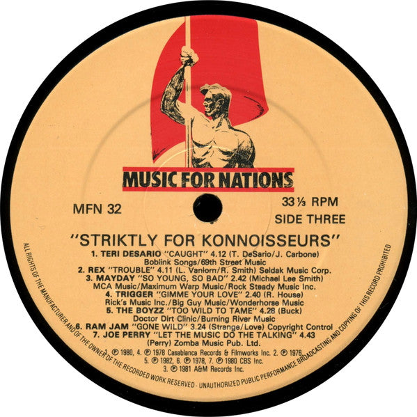 Various : Striktly For Konnoisseurs (2xLP, Comp)