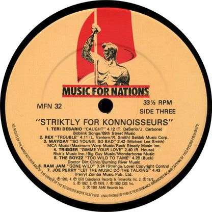 Various : Striktly For Konnoisseurs (2xLP, Comp)