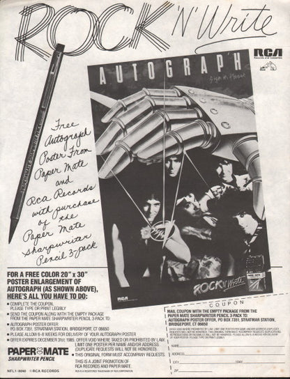 Autograph (2) : Sign In Please (LP, Album)