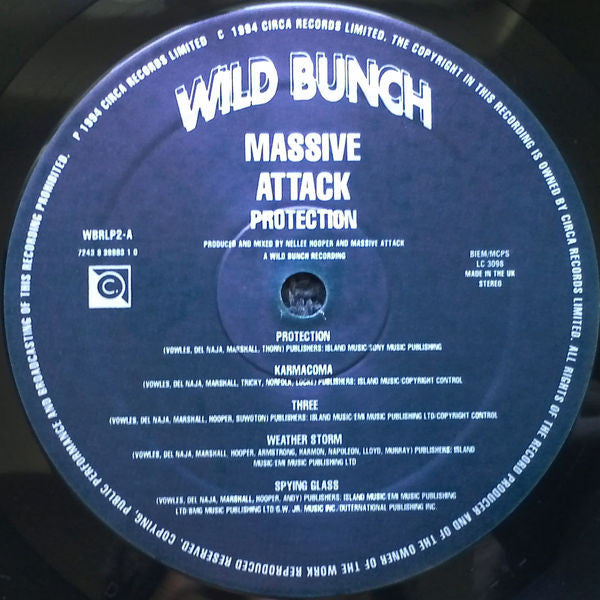 Massive Attack : Protection (LP, Album, RE)