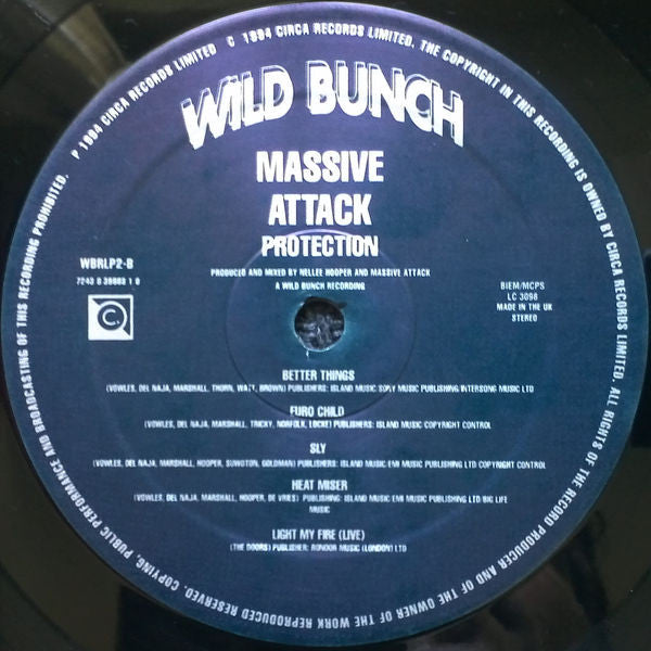 Massive Attack : Protection (LP, Album, RE)