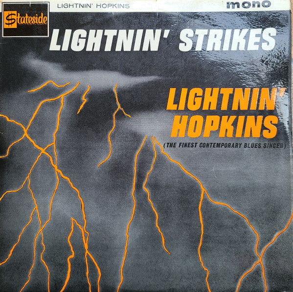 Lightnin' Hopkins : Lightnin' Strikes (LP, Album, Mono)