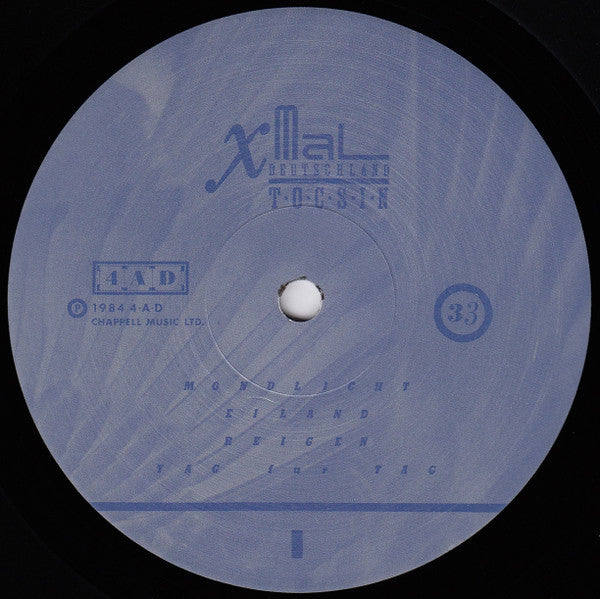 X Mal Deutschland : Tocsin (LP, Album)