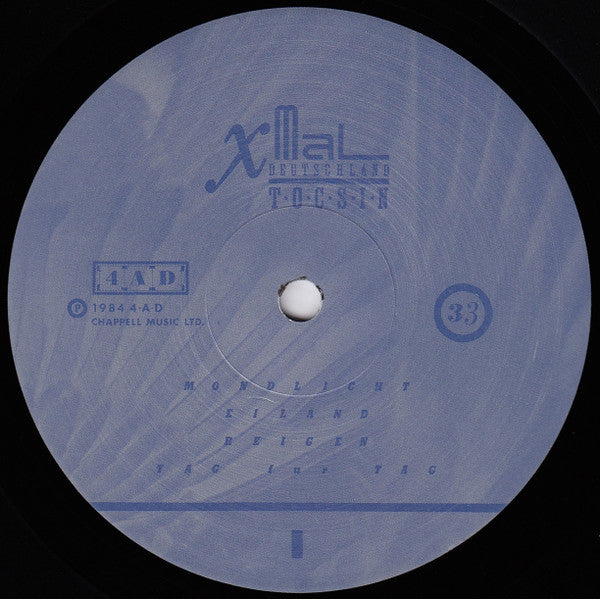 X Mal Deutschland : Tocsin (LP, Album)