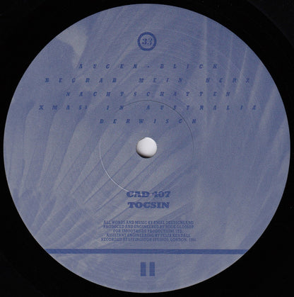 X Mal Deutschland : Tocsin (LP, Album)