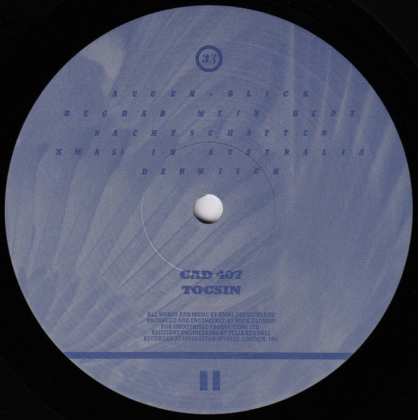 X Mal Deutschland : Tocsin (LP, Album)