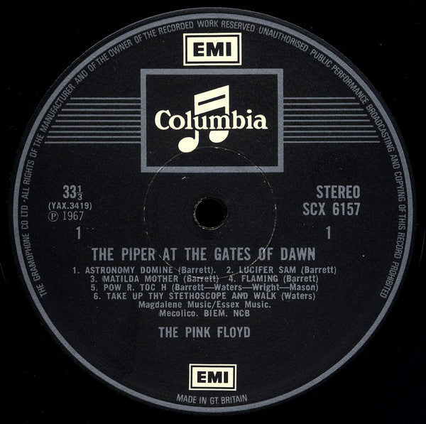 Pink Floyd : The Piper At The Gates Of Dawn (LP, Album, RE)