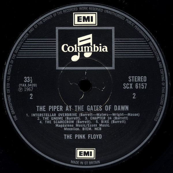Pink Floyd : The Piper At The Gates Of Dawn (LP, Album, RE)