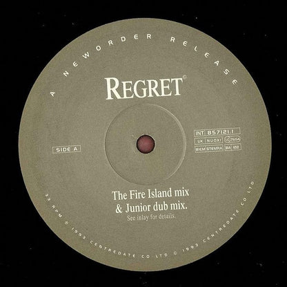 NewOrder* : Regret (12", Single)