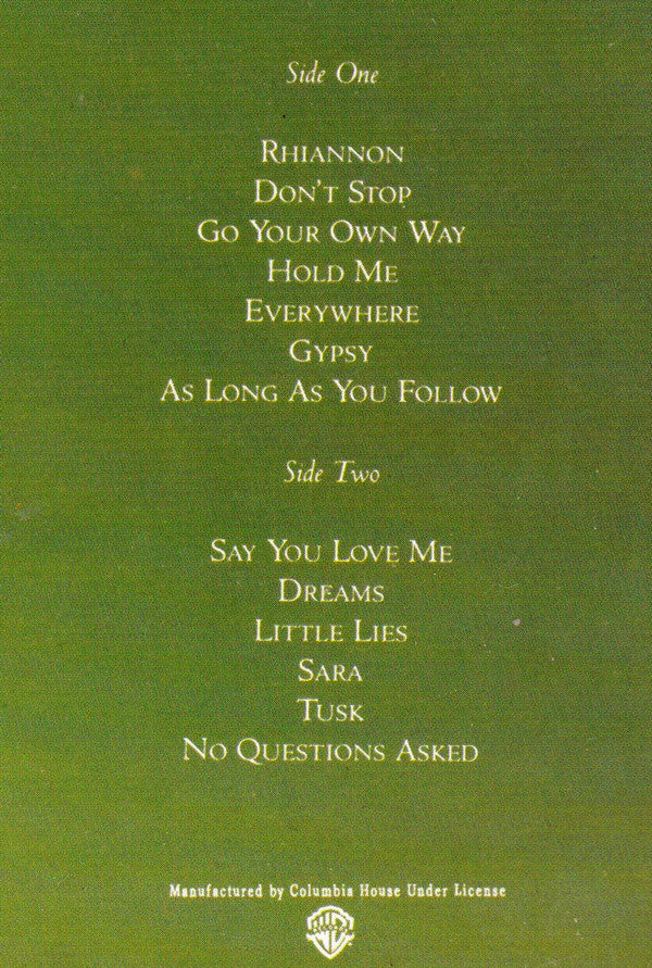 Fleetwood Mac : Greatest Hits (LP, Comp, Club, Car)