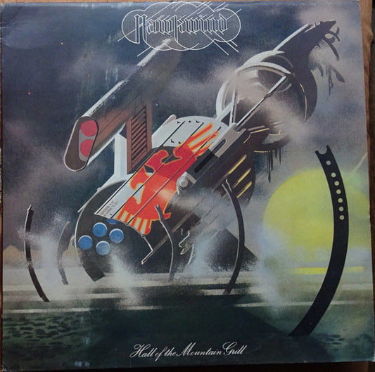 Hawkwind : Hall Of The Mountain Grill (LP, Album)