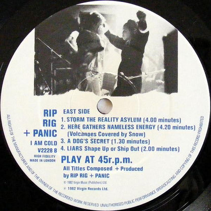 Rip Rig + Panic* : I Am Cold (2x12", Album)
