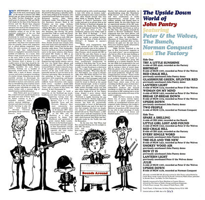 John Pantry Featuring Peter & The Wolves, The Bunch (2), Norman Conquest And The Factory (3) : The Upside Down World Of John Pantry (LP, Comp, Ltd, Num)