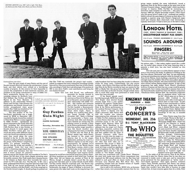 John Pantry Featuring Peter & The Wolves, The Bunch (2), Norman Conquest And The Factory (3) : The Upside Down World Of John Pantry (LP, Comp, Ltd, Num)