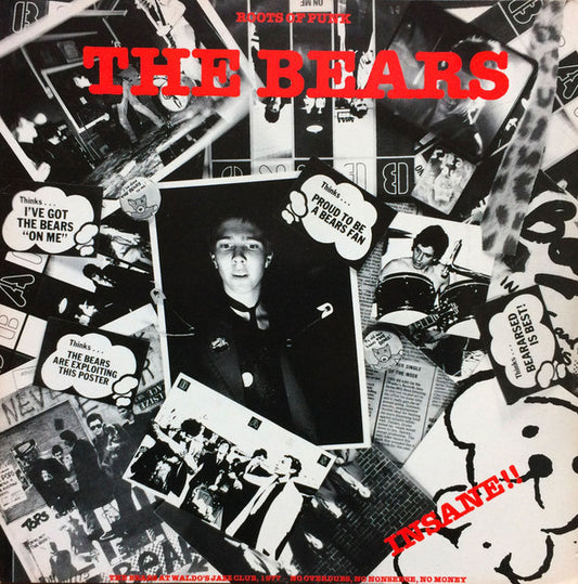 The Bears (2) : Insane!! (Roots Of Punk) (LP)