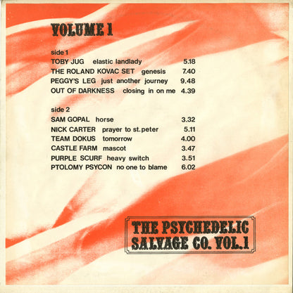 Various : The Psychedelic Salvage Company Volume 1 (LP, Comp, Unofficial, W/Lbl)